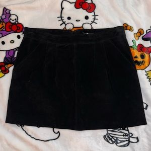Forever 21 faux suede leather skirt